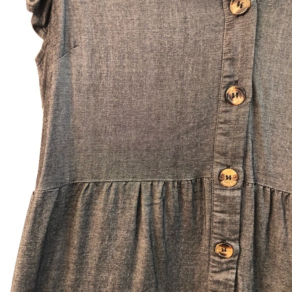 Gray Dress - Never worn, size M - Picture 4 of 4